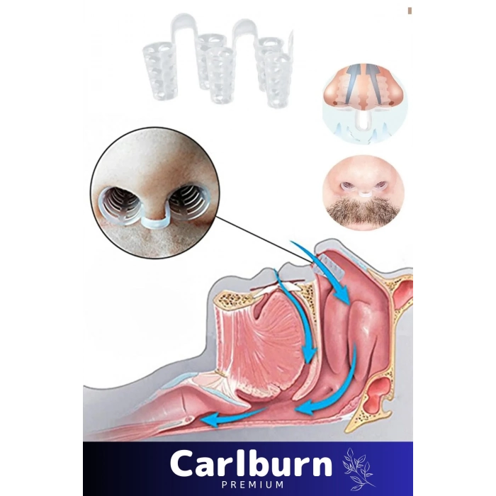 Premium Horlama Azaltıcı Nefes Alıp Verme Rahatlatıcı Uyku Önleyici Burun Delik Aparatı 12li Set