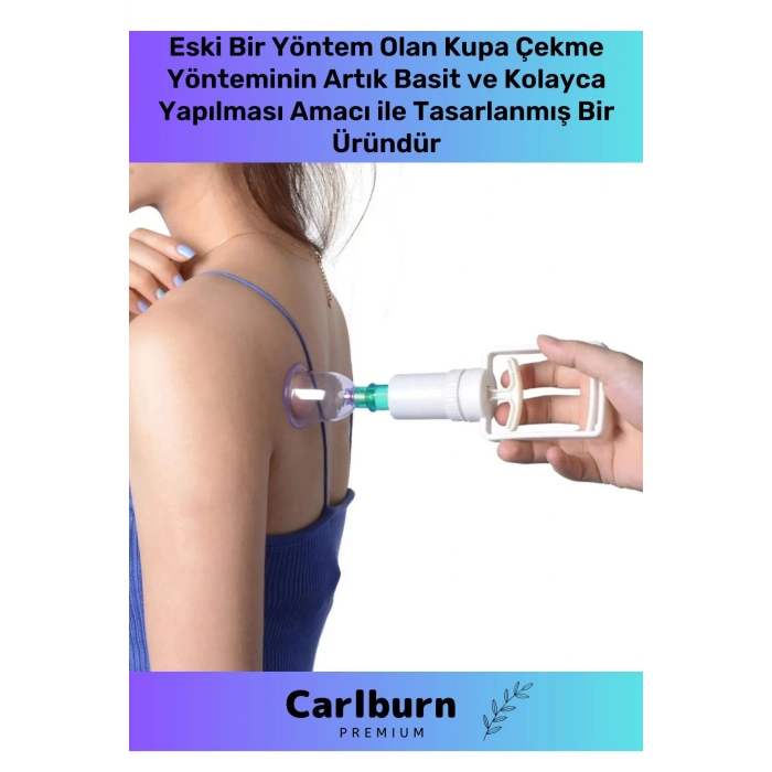 Premium Series Selülit Çatlak Giderici Vakumlu Masaj Aleti 36lı Kupa Hacamat Seti