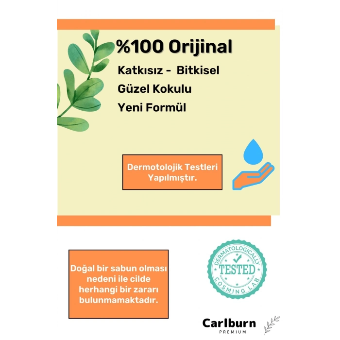 Özel %100 Doğal Bitkisel Organik Güzel Kokulu Saç Için Bıttım Sabunu 100 Gr x 5 Adet