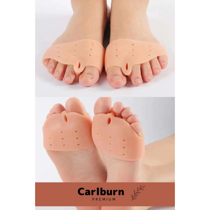 Valgus Silikon Ayak Bunyon Kemik Koruyucu Makaralı Ayak Gömleği Halluks Parmak Ayırıcı Düzenleyici