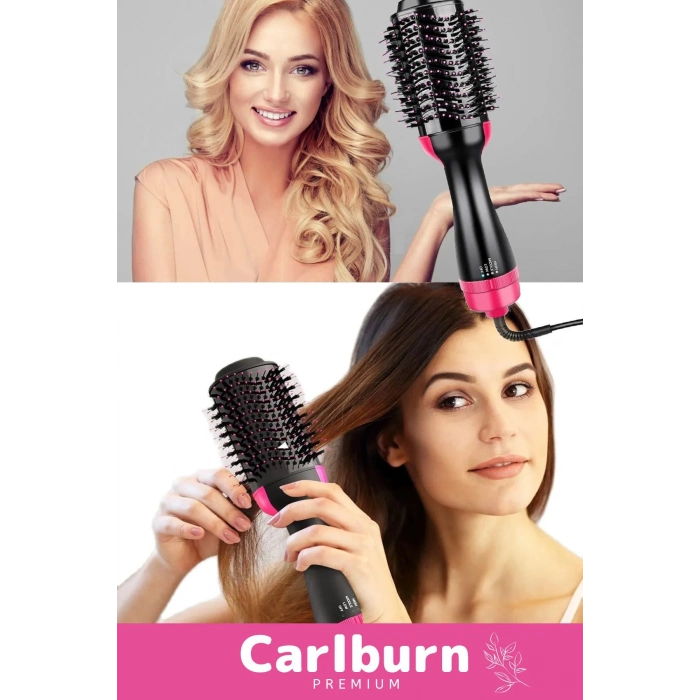 Özel 4 Vitesli Çok Kademeli 1200w Elektrikli Hava Üflemeli 2.5m Kablolu Saç Düzleştirici Fön Tarağı