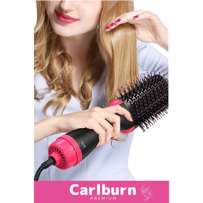 Özel 4 Vitesli Çok Kademeli 1200w Elektrikli Hava Üflemeli 2.5m Kablolu Saç Düzleştirici Fön Tarağı