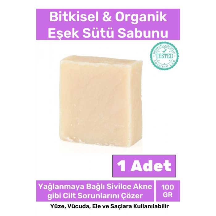 Özel Üretim Doğal Bitkisel El Yüz Vücut Saç Cilt Orijinal Vegan Eşek Sütü Sabunu