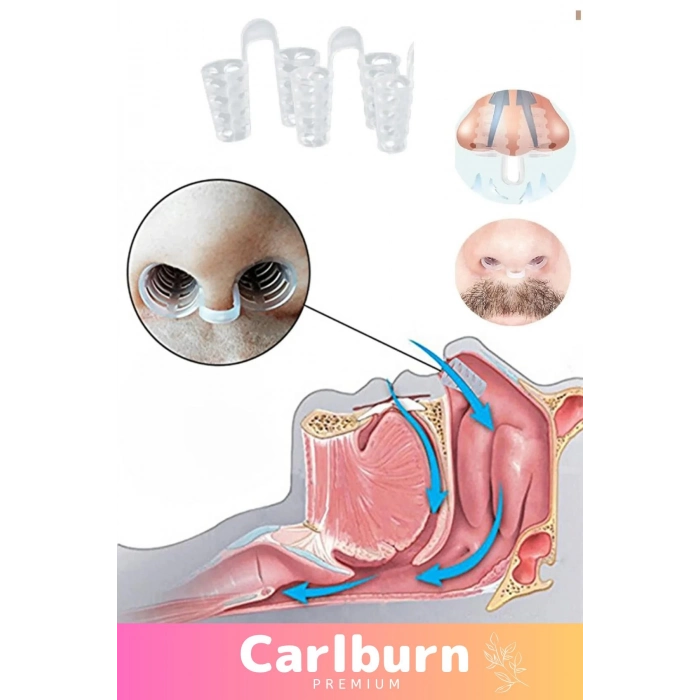 Premium Horlama Azaltıcı Nefes Alıp Verme Rahatlatıcı Uyku Önleyici Burun Delik Aparatı 8li Set