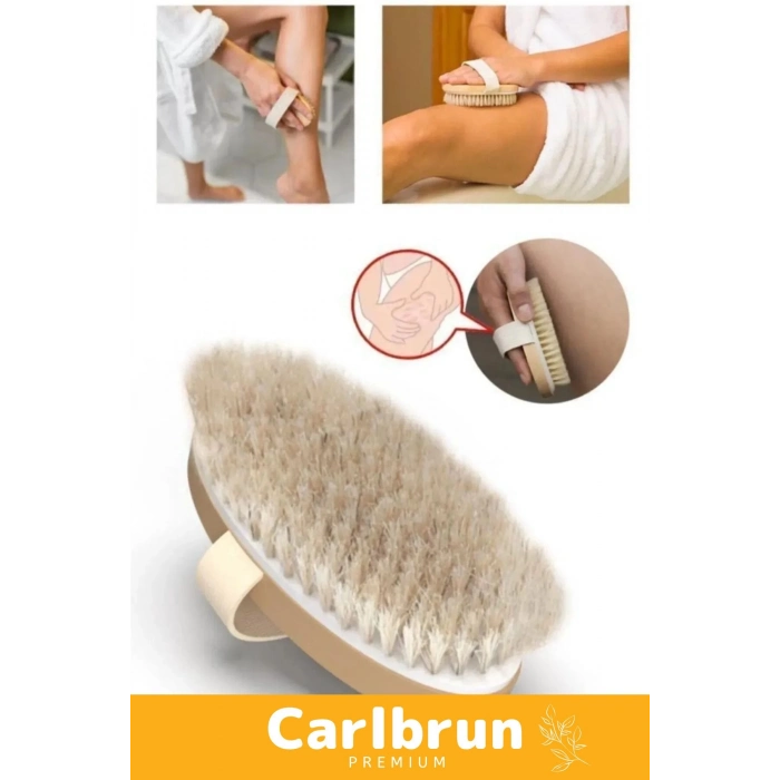 Yeni Üretim Cilt Bakım Çatlak Giderici %100 Doğal At Kılı Selülit Banyo Fırçası Kuru Masaj Aleti