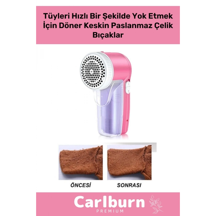 Taşınabilir Tiftik Kazak Tüy Toz Alıcı Takım Elbise Halı Otomatik Tüy Temizleme Makinesi