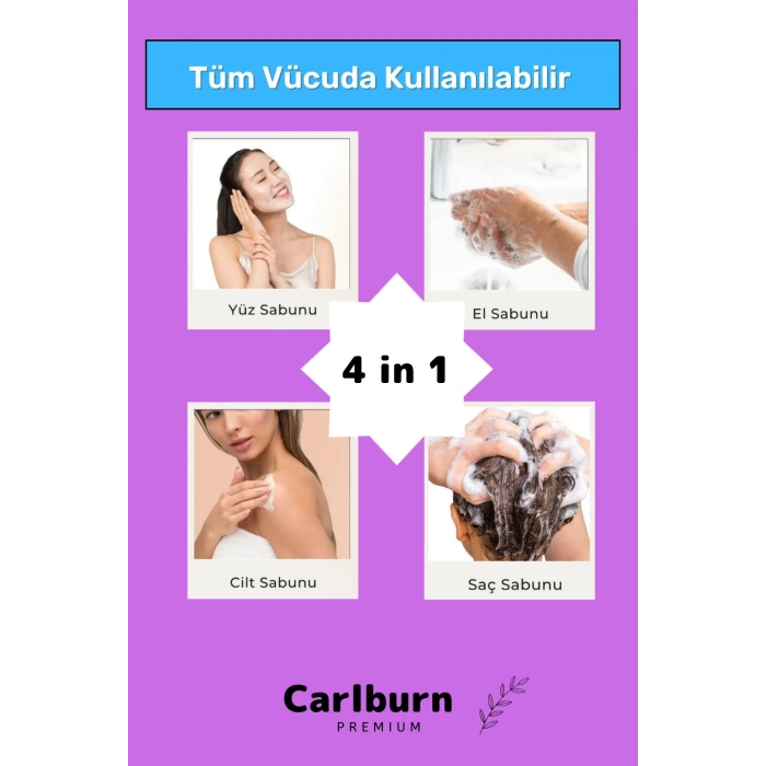 Özel %100 Doğal Bitkisel El Yüz Vücut Saç Cilt Orijinal Vegan 10lu Eşek Sütü Sabunu