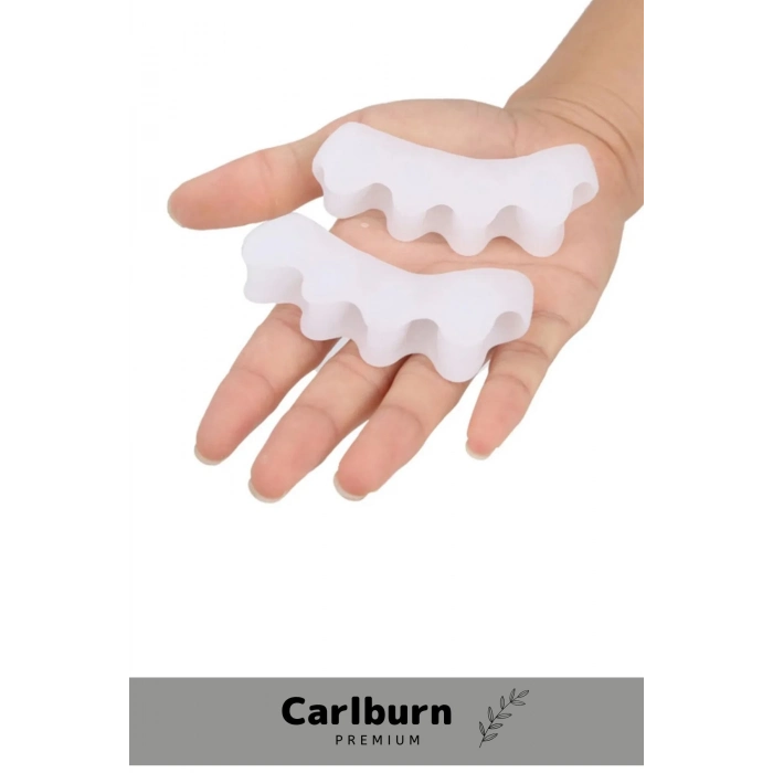 Premium A Kalite Kemik Büyümesi Karşıtı Şekil Bozukluğu Ayak 5 Parmak Ayıran Silikon Bunyon Ayırıcı