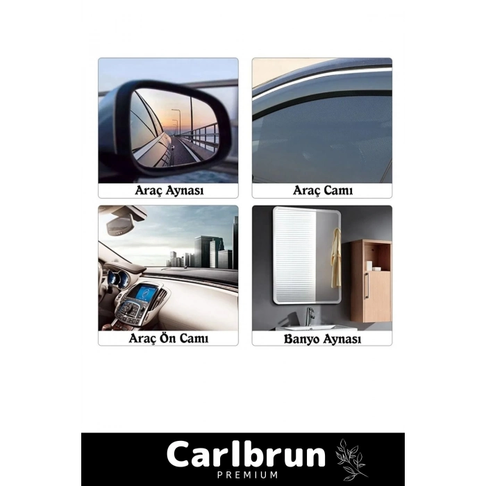 Özel Üretim Yağmur Kaydırıcı Film Araba Dış Yan Dikiz Aynası Filmi Buğu Önleyici Su Tutmaz 4 Adet