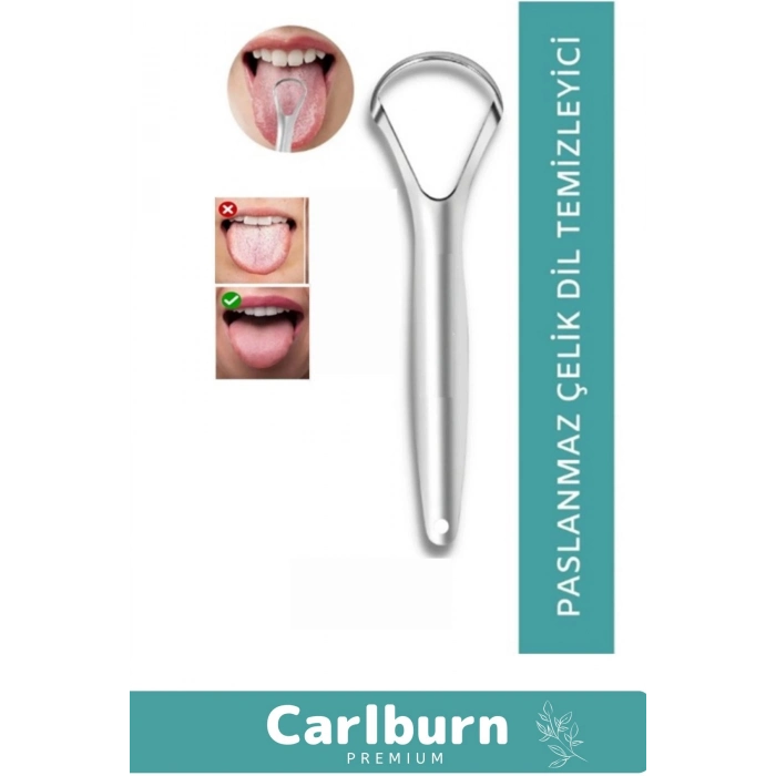 Özel Üretim Yüksek Kalite Uzun Ömürlü Dayanıklı Kolay Temizlenir Paslanmaz Çelik Dil Temizleyici