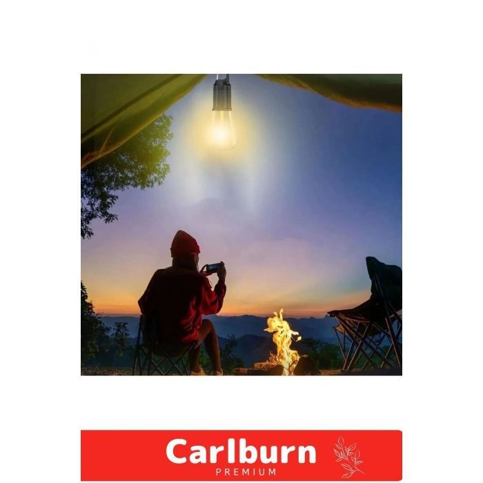 Özel Üretim 3 Modlu Su Geçirmez Taşınabilir Kablosuz Kırılmaz Kamp Aydınlatma Şarjlı LED Ampulü