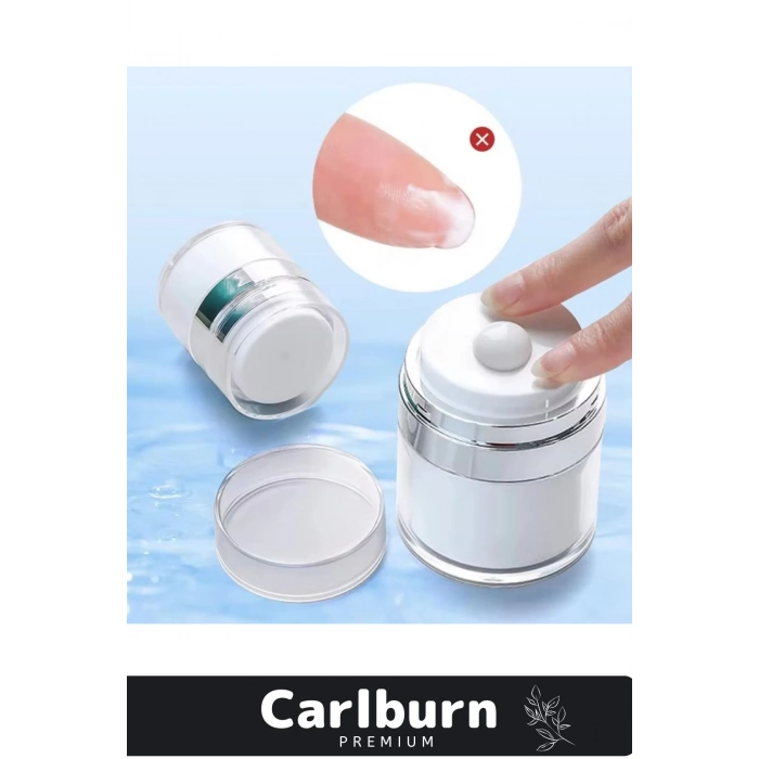 Premium Üretim Yüksek Kaliteli Vakum Basınç  Hava Almayan Geçirmeyen Krem Losyon Kavanozu 50 Ml