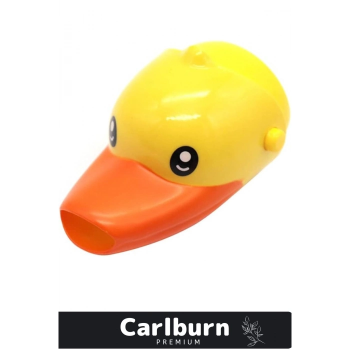 Özel Üretim Dayanıklı PRatik Kolay Montaj Çocuk İlgi Çekici Eğlenceli Sevimli Ördek Musluk Başlığı