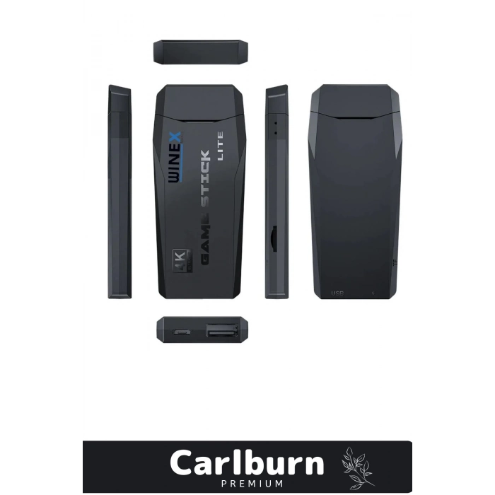 Özel Üretim 4K Çözünürlük 2.4g Uyumlu Kablosuz Çift Kol Atari Retro 20000 Oyunlu Game Stick Atari