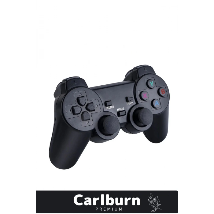 Özel Üretim 4K Çözünürlük 2.4g Uyumlu Kablosuz Çift Kol Atari Retro 20000 Oyunlu Game Stick Atari