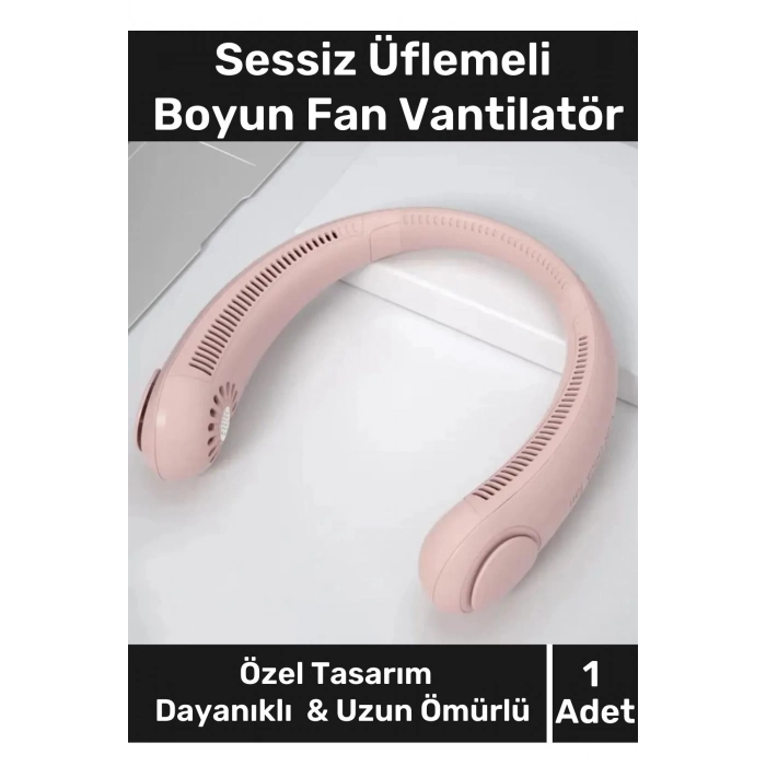 Özel Üretim Taşınabilir Şarjlı Güçlü Yüksek Kaliteli Sessiz Hava Soğutucu Üflemeli Boyun Vantilatör
