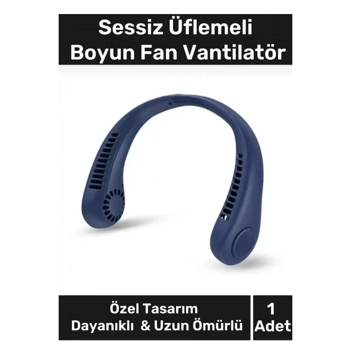 Özel Üretim Taşınabilir Şarjlı Güçlü Yüksek Kaliteli Sessiz Hava Soğutucu Üflemeli Boyun Vantilatör