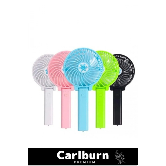 Cep Boyu Usb Şarjlı 3 Kademeli Sessiz Taşınabilir Mini Fan Pervaneli Soğutucu Küçük Vantilatör