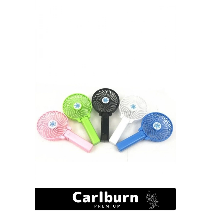 Cep Boyu Usb Şarjlı 3 Kademeli Sessiz Taşınabilir Mini Fan Pervaneli Soğutucu Küçük Vantilatör