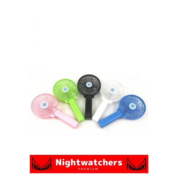 Taşınabilir Cep Boyu Usb Şarjlı 3 Kademeli Sessiz Mini Fan Pervaneli Soğutucu Küçük Vantilatör