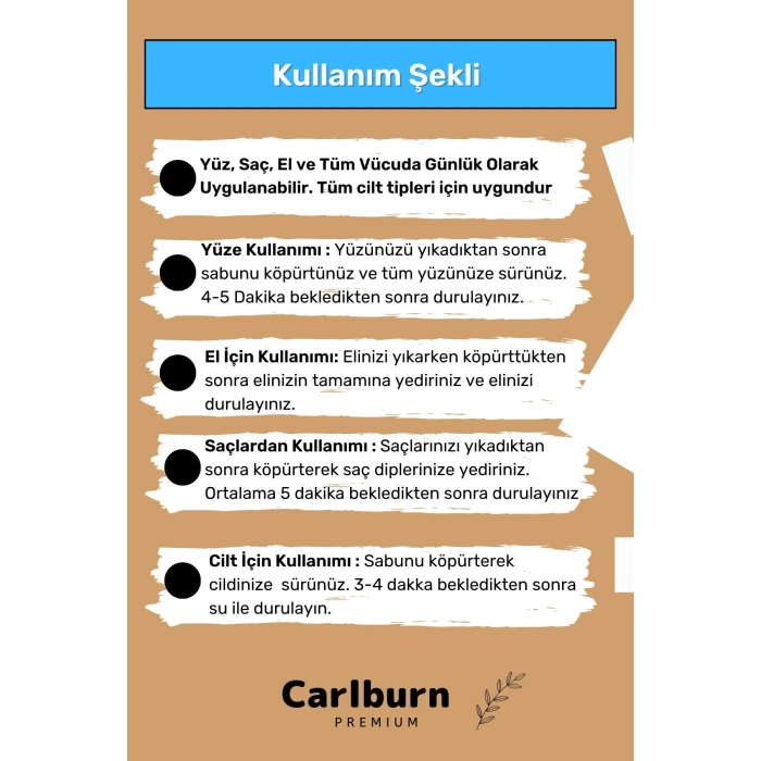 Özel Üretim %100 Doğal Güzel Kokulu El Yüz Saç Vücut Cilt Orijinal Kenevir Sabunu - 1 Adet