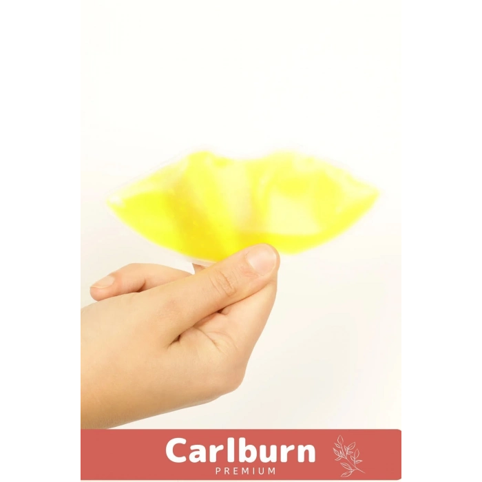 Özel Dudak Botoksu Soğuk Sıcak Termojel Tekrar Kullanılabilir Isıtıcı Soğutucu Jel Pembe Dudak Bandı