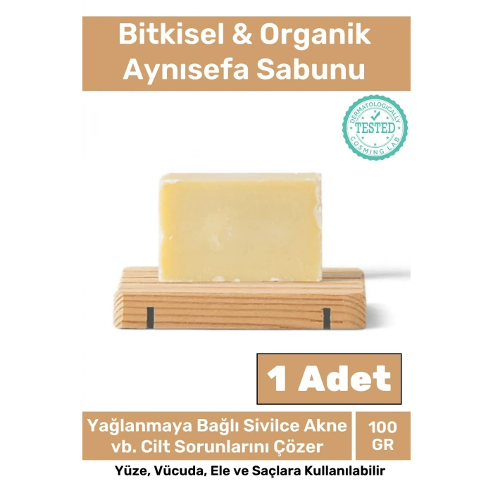 Özel Üretim %100 Doğal Güzel Kokulu El Yüz Saç Vücut Cilt Orijinal Aynısefa Sabunu - 1 Adet