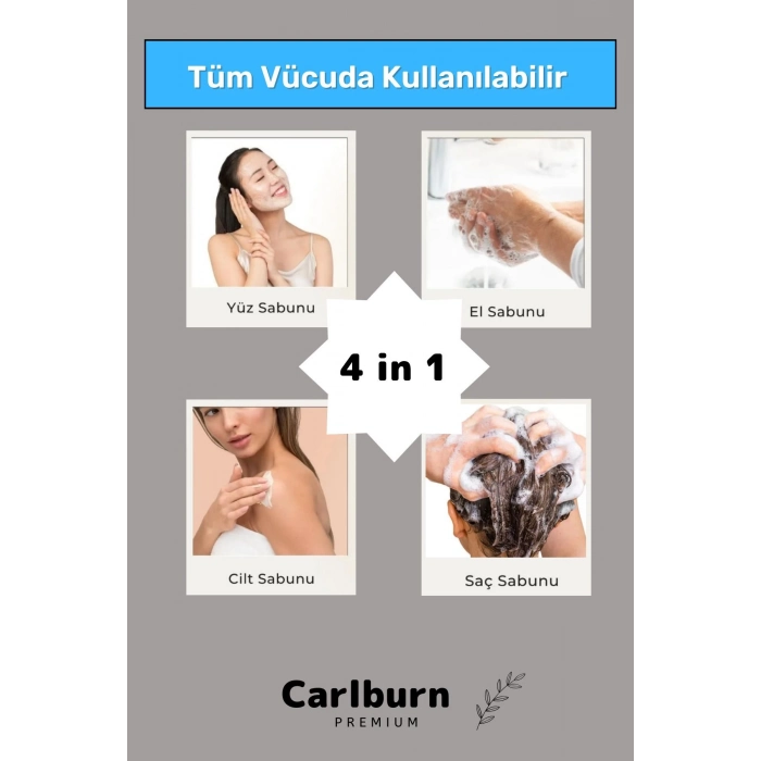 Özel Üretim %100 Doğal Güzel Kokulu El Yüz Saç Vücut Cilt Orijinal Kil Sabunu - 1 Adet