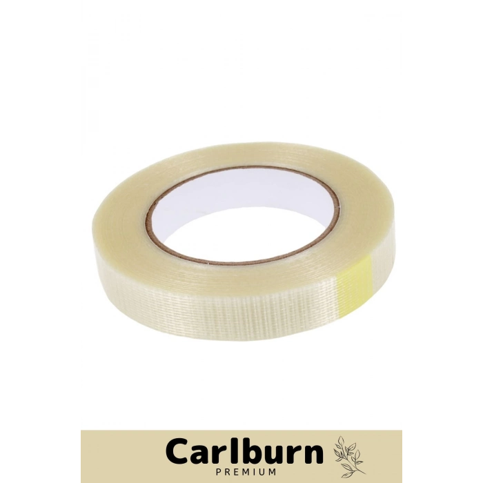 Özel Üretim İz Bırakmayan Yüksek Mukavemetli Çok Güçlü Ağ İp Takviyeli Kopmaz Koli Bandı - 3 Adet