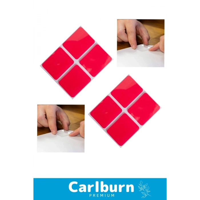 Özel Seri Ekstra Güçlü PE Köpük Esaslı Çift Taraflı Hazır Kesilmiş 25x30mm Asma Bant 24 Adet