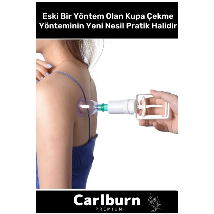 Özel Üretim Selülit Çatlak Giderici Vakumlu Masaj Aleti 12li Kupa Hacamat Seti