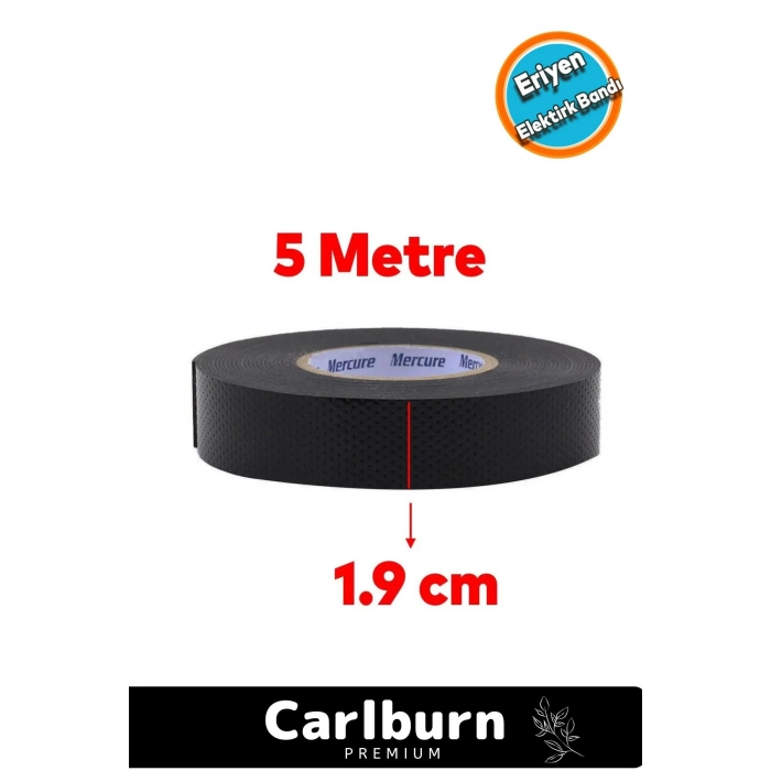 Özel Su Geçirmez Sızdırmaz Yanmaz Ekstra Güçlü Yapışkanlı Eriyen Kauçuk Yalıtım Bandı - 1 Adet
