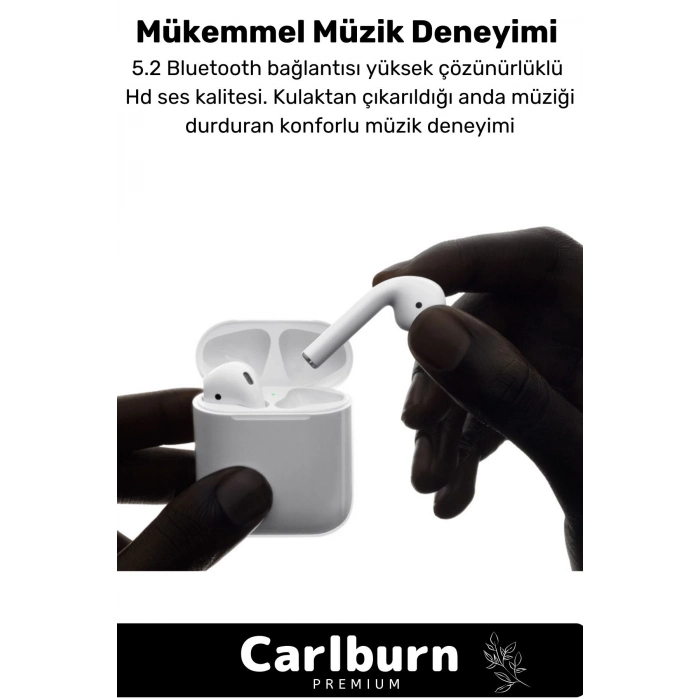 Premium 3. Nesil Ios Android Uyumlu Bluetooth Kulaklık Özel Seri Kulak Içi Kablosuz Kulaklık