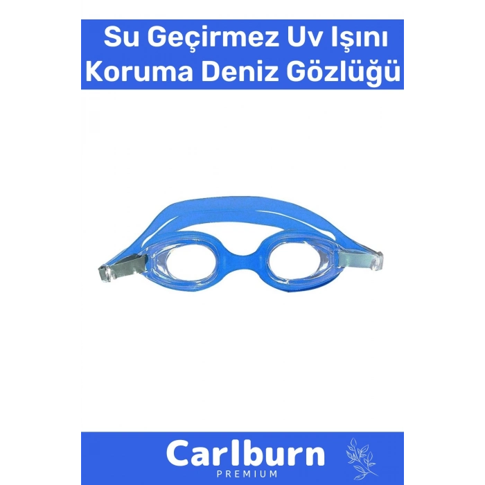 Premium Ayarlanabilir Kayış Su Geçirmez Uv Işını Koruma Silikon Plastik Antifog Çocuk Deniz Gözlüğü