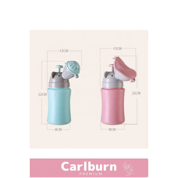 Özel Üretim Portatif Sızdırmaz Çocuk Pisuarı Şişe Araba Yolculuk Lazımlık Kız Erkek Küçük Tuvalet