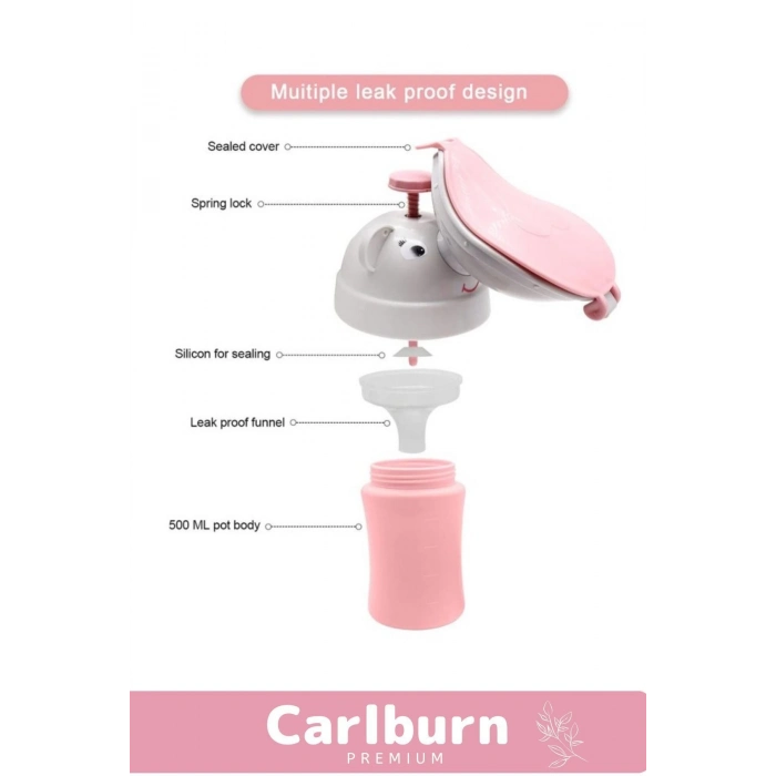 Özel Üretim Portatif Sızdırmaz Çocuk Pisuarı Şişe Araba Yolculuk Lazımlık Kız Erkek Küçük Tuvalet
