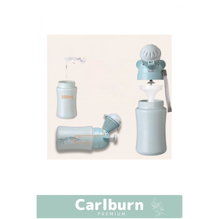 Özel Üretim Portatif Sızdırmaz Çocuk Pisuarı Şişe Araba Yolculuk Lazımlık Kız Erkek Küçük Tuvalet