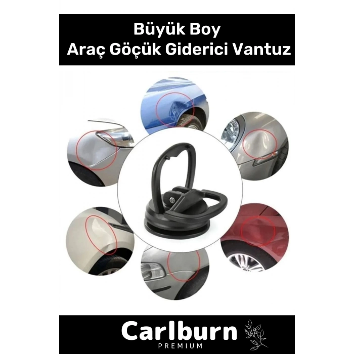 Premium Seri Çok Amaçlı Pratik Araba Otomobil Araç Kaporta Vakum Araç Göçük Giderici Vantuz Mini Boy