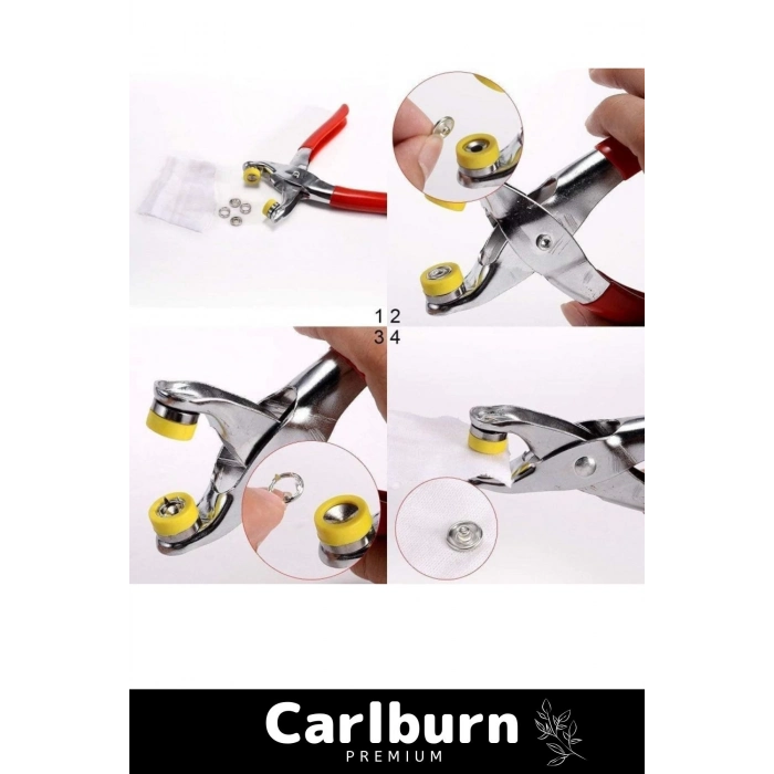 Deluxe Seri Gömlek Elbise Ceket Polar Bandana Badi Emzik Klips Metal Çıtçıt Pensesi Ve 25 Düğme Seti