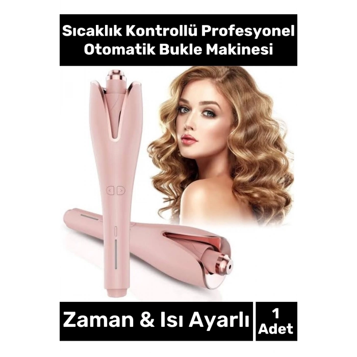 Özel Üretim Elektrikli Saç Şekillendirici Sıcaklık Kontrollü Profesyonel Otomatik Bukle Makinesi