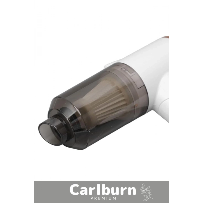 9000Pa Çekiş 4000 mAh Pil Aydınlatmalı Taşınabilir Katlanabilir Akülü Araç Süpürgesi Uyumlu