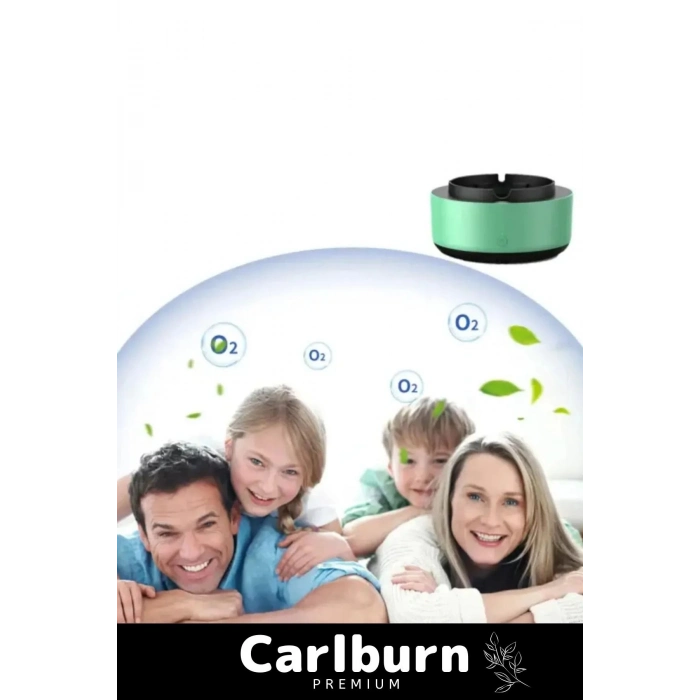 Özel Tasarım Şık Dekoratif Yıkanabilir Pilli Kötü Koku Engelleyen Dumanı İçine Çeken Kül Tablası