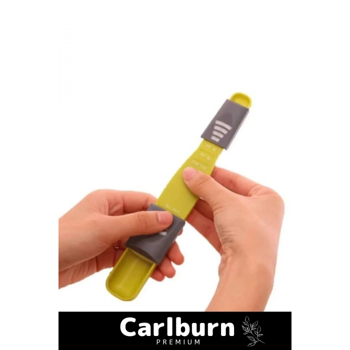 Özel Üretim Pratik Gıda Ölçüm Şeker Tuz Kahve Baharat Hassas Ayarlanabilir Ölçüm Kaşığı