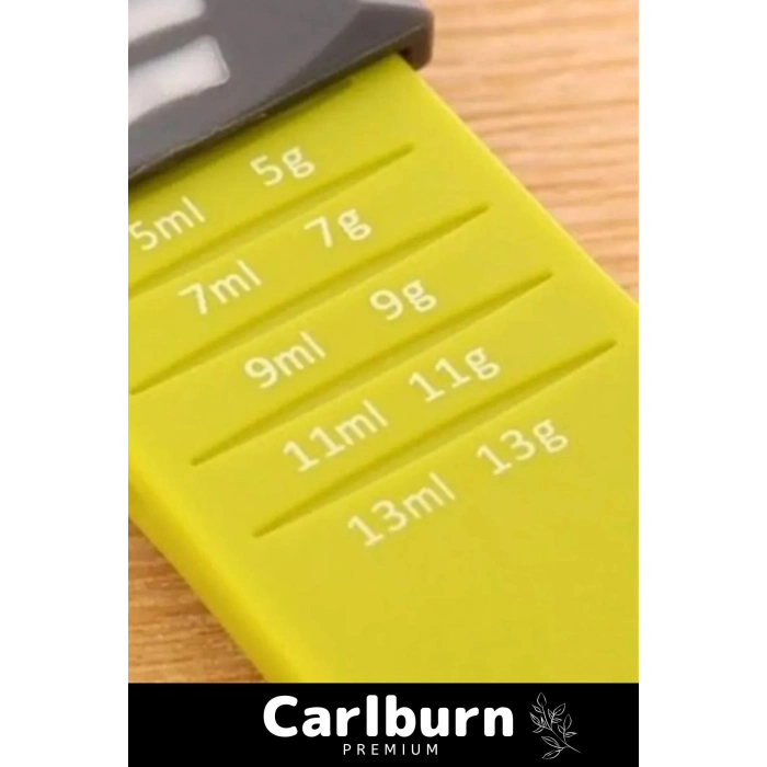 Özel Üretim Pratik Gıda Ölçüm Şeker Tuz Kahve Baharat Hassas Ayarlanabilir Ölçüm Kaşığı