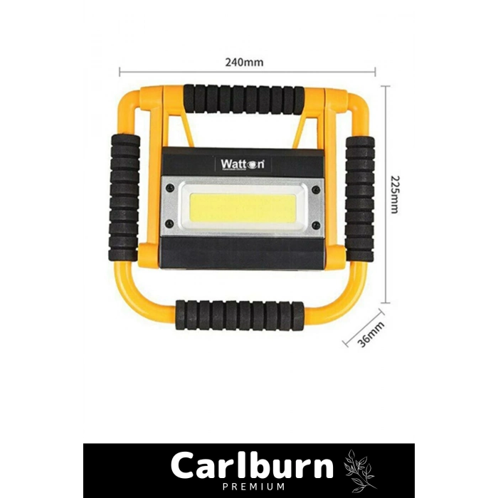 Premium Seri Beyaz Işık Sert Plastik TPR Su Geçirmez Pilli 1300 Lümen Güçlü Aydınlatma