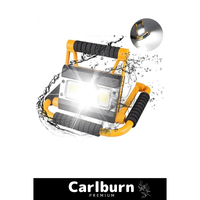 Premium Seri Beyaz Işık Sert Plastik TPR Su Geçirmez Pilli 1300 Lümen Güçlü Aydınlatma