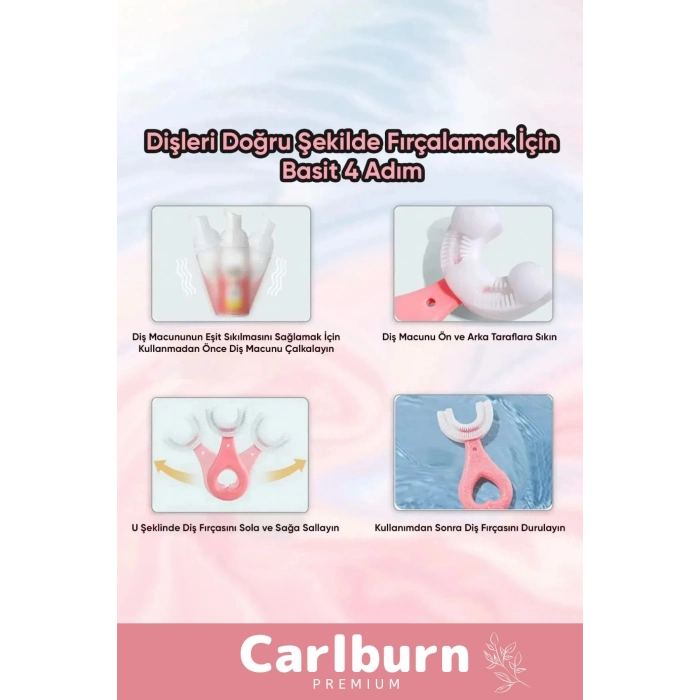 Özel Üretim Pürüzsüz Yuvarlak Kenar Gıda Sınıfı Silikondan Üretilen Yumuşak Bebek Çocuk Diş Fırçası