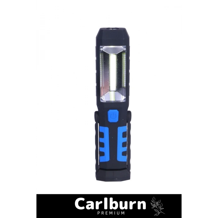 Ultra Güçlü 2 Modlu 15 Saat Dayanıklı Kauçuk 220v Şarjlı Beyaz Işık Profesyonel Şarjlı Oto Lambası