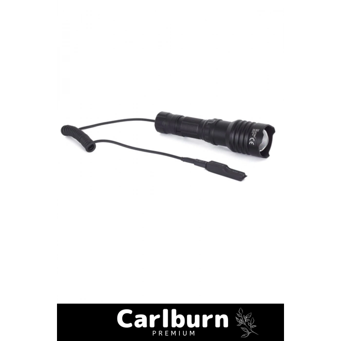 Özel Üretim Tek Modlu 500 Metre Menzilli Ekstra Güçlü Aydınlatma TG-10 Şarjlı Profesyonel Av Feneri