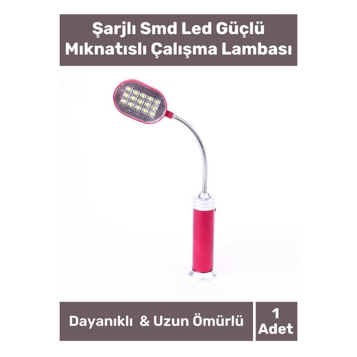 Özel Seri Pilli Yüksek Kaliteli 2 Modlu Mıknatıslı Gün Işığı Beyaz Mıknatıslı Pilli Lamba